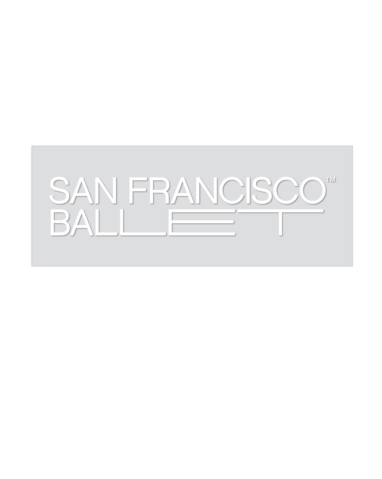SAN FRANCISCO BALLET WINDOW CLING