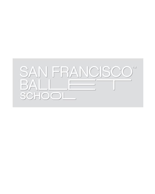 SAN FRANCISCO BALLET SCHOOL WINDOW CLING