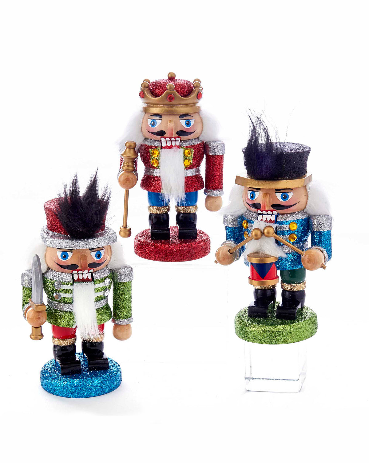 5" GLITTER NUTCRACKER