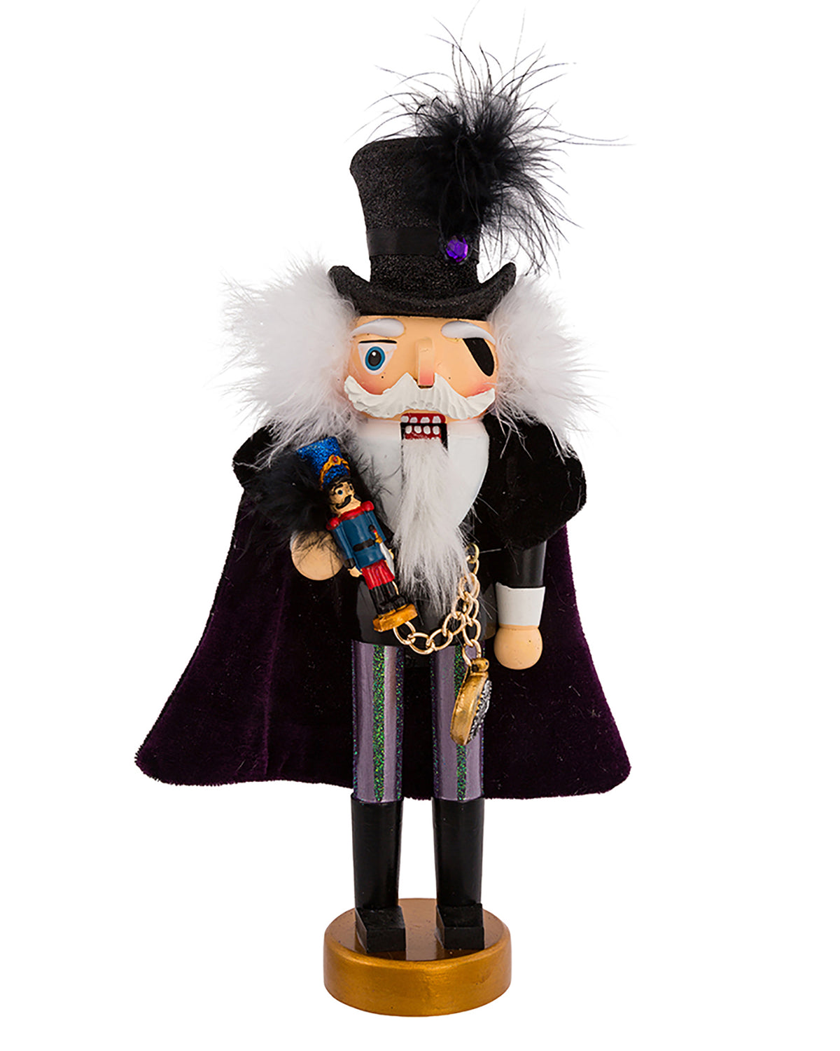 12" NUT DROSSELMEYER NUTCRACKER