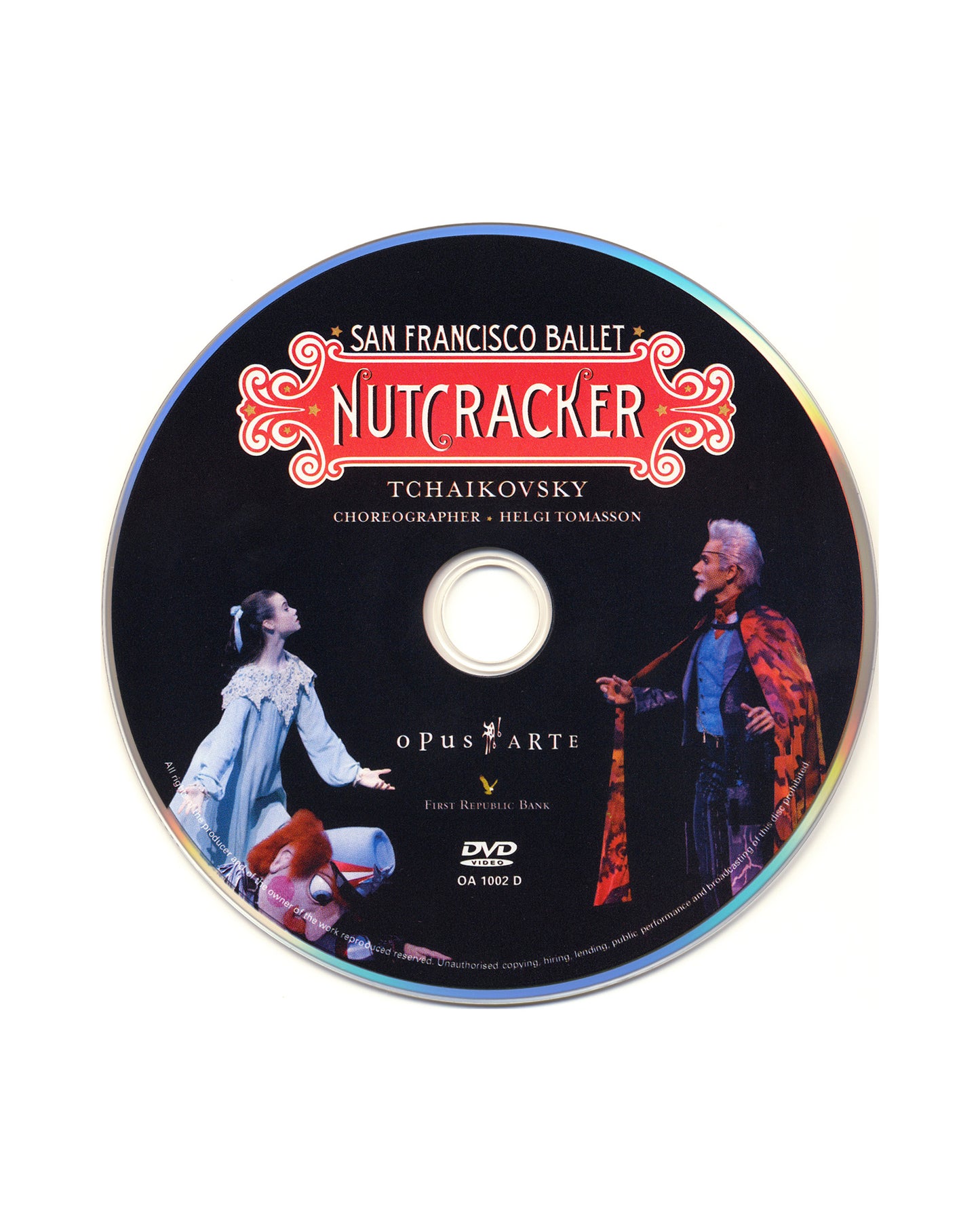 NUTCRACKER DVD performed by San Francisco Ballet
