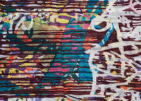 FINE WOVEN WOOL ARTSY SCARF