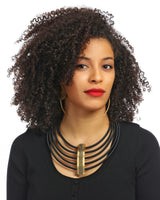SYNTHETIC CORD SHORT NECKLACE