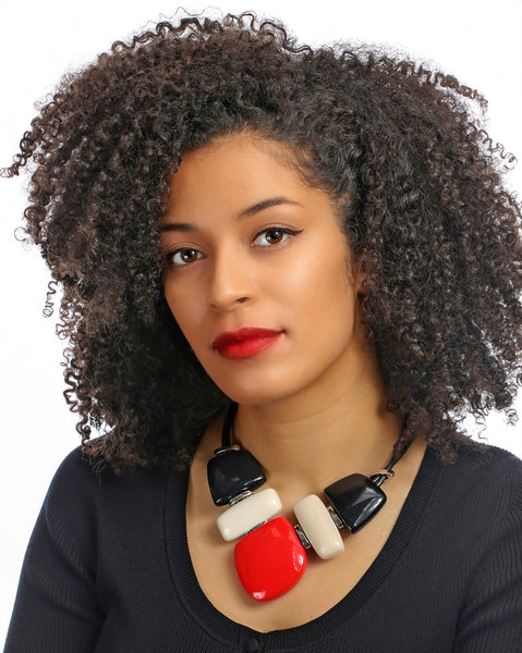 RETRO CERAMIC NECKLACE